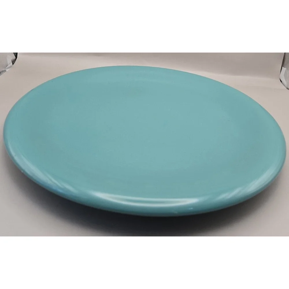 Vintage Turquoise Platter 12